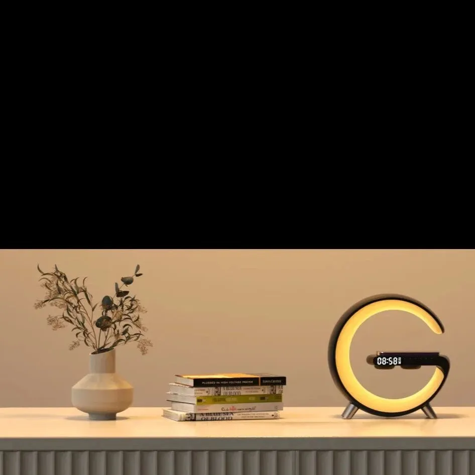 4 In 1 - Mood Light, Speaker, Charger & Alarm Clock