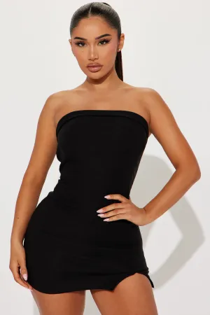Above All Mini Dress - Black