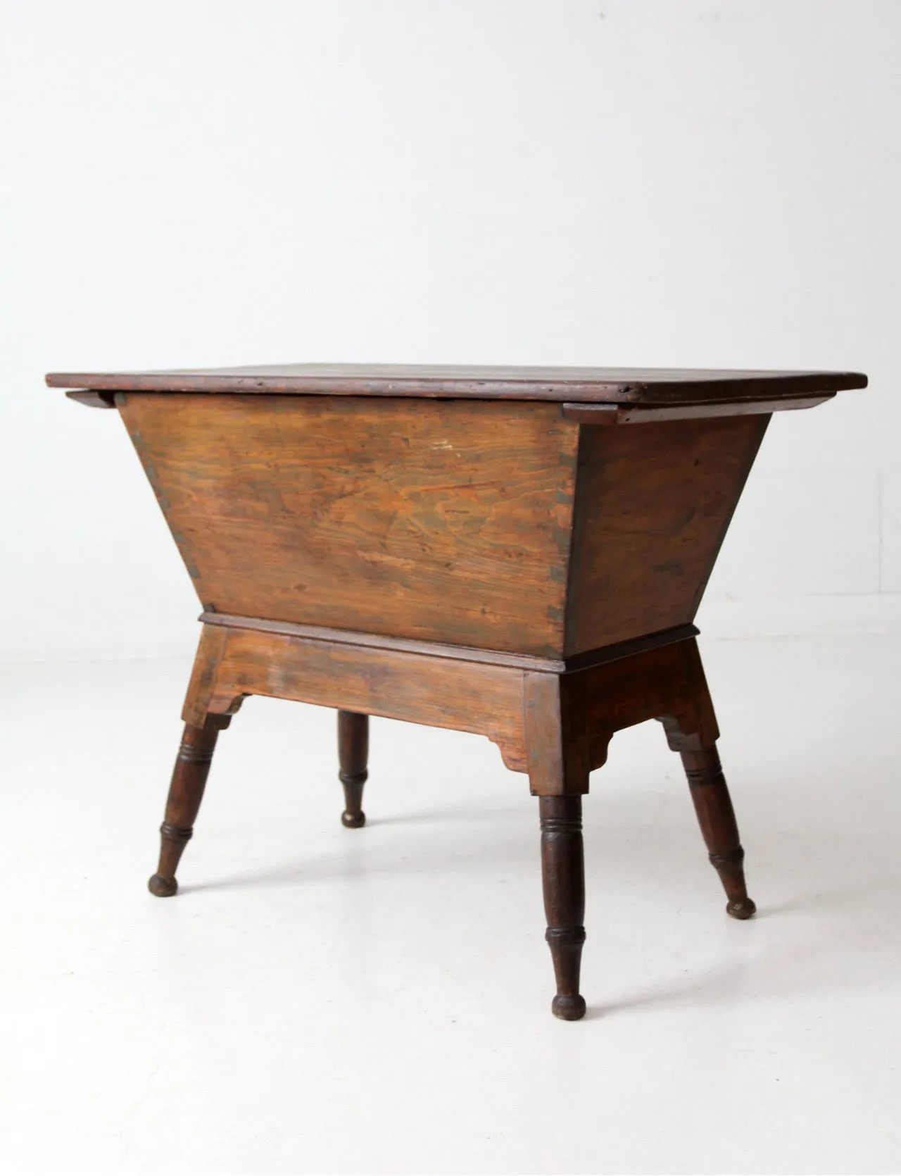antique American dough box