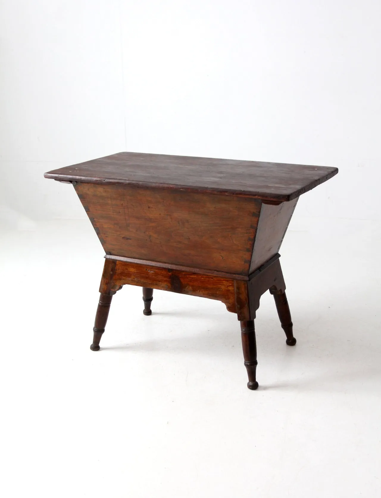 antique American dough box