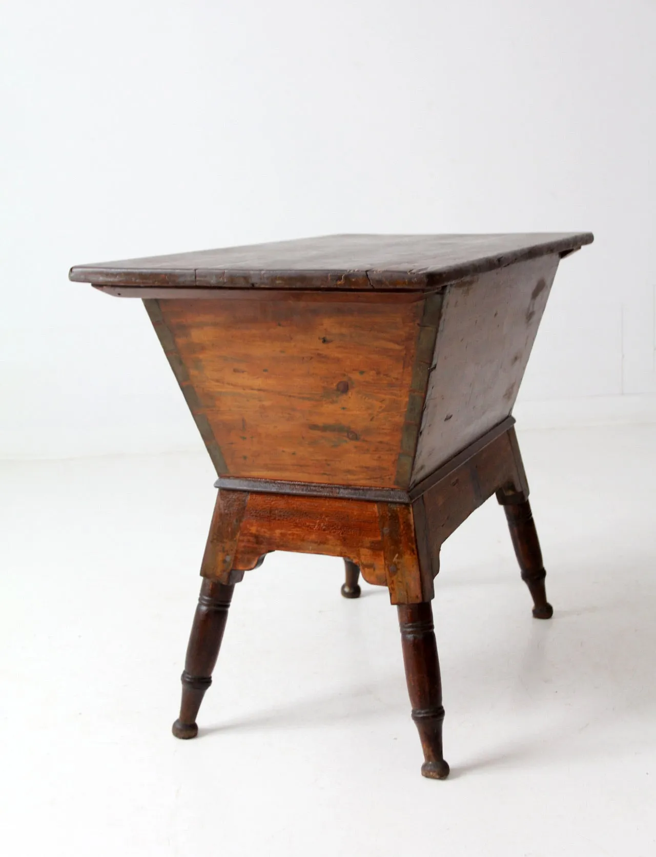 antique American dough box