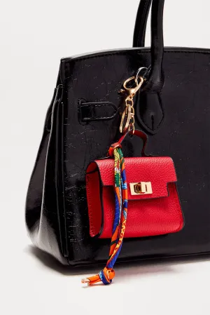 Baby Baby Mini Bag Keychain - Red