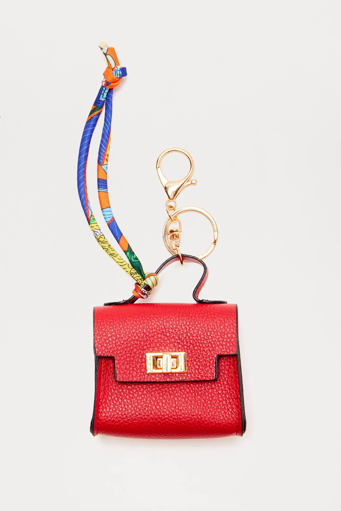 Baby Baby Mini Bag Keychain - Red