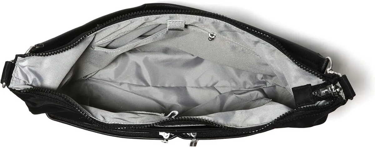 Baggallini Bowery Half Moon bag, black