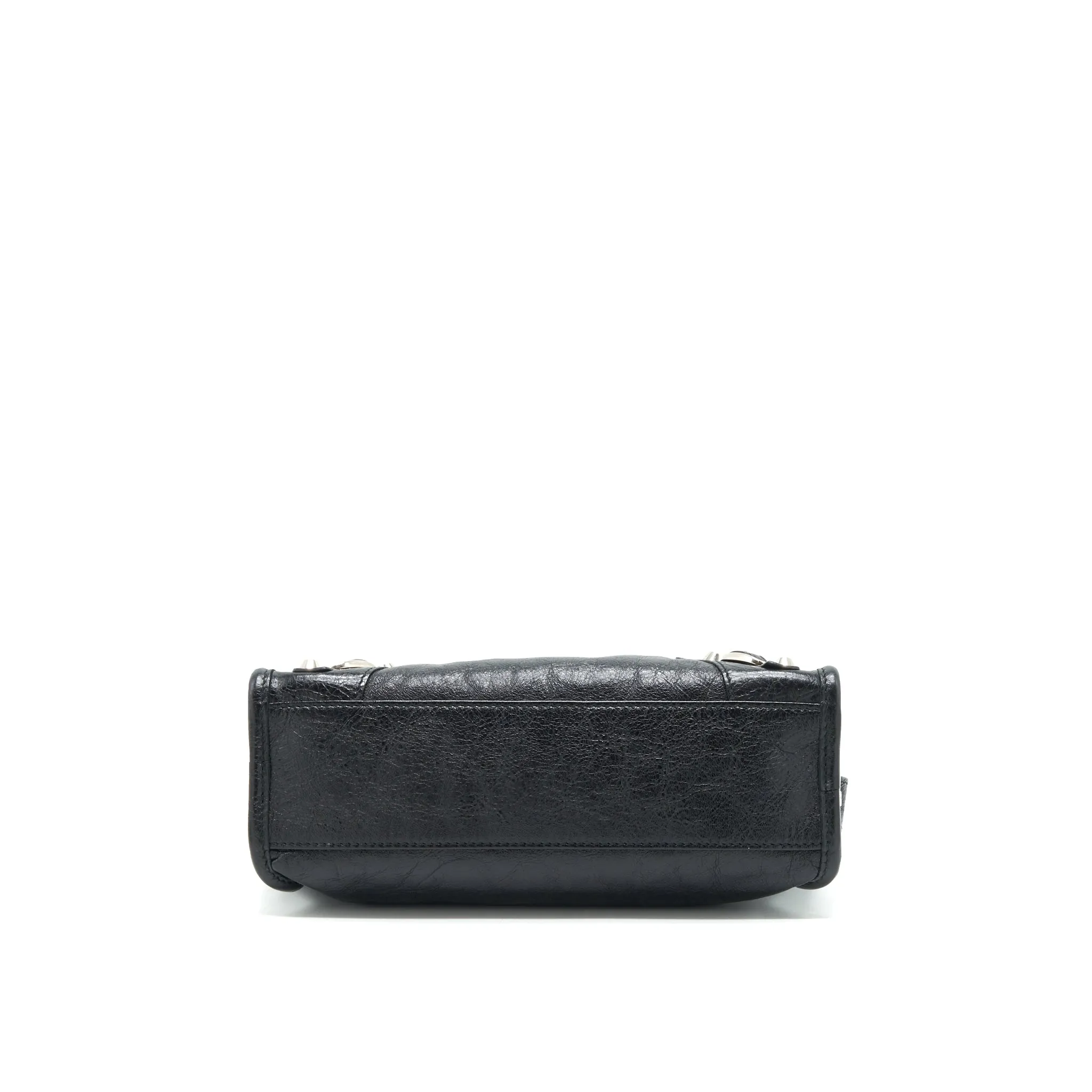 Balenciaga Mini City Crossbody Bag Black SHW