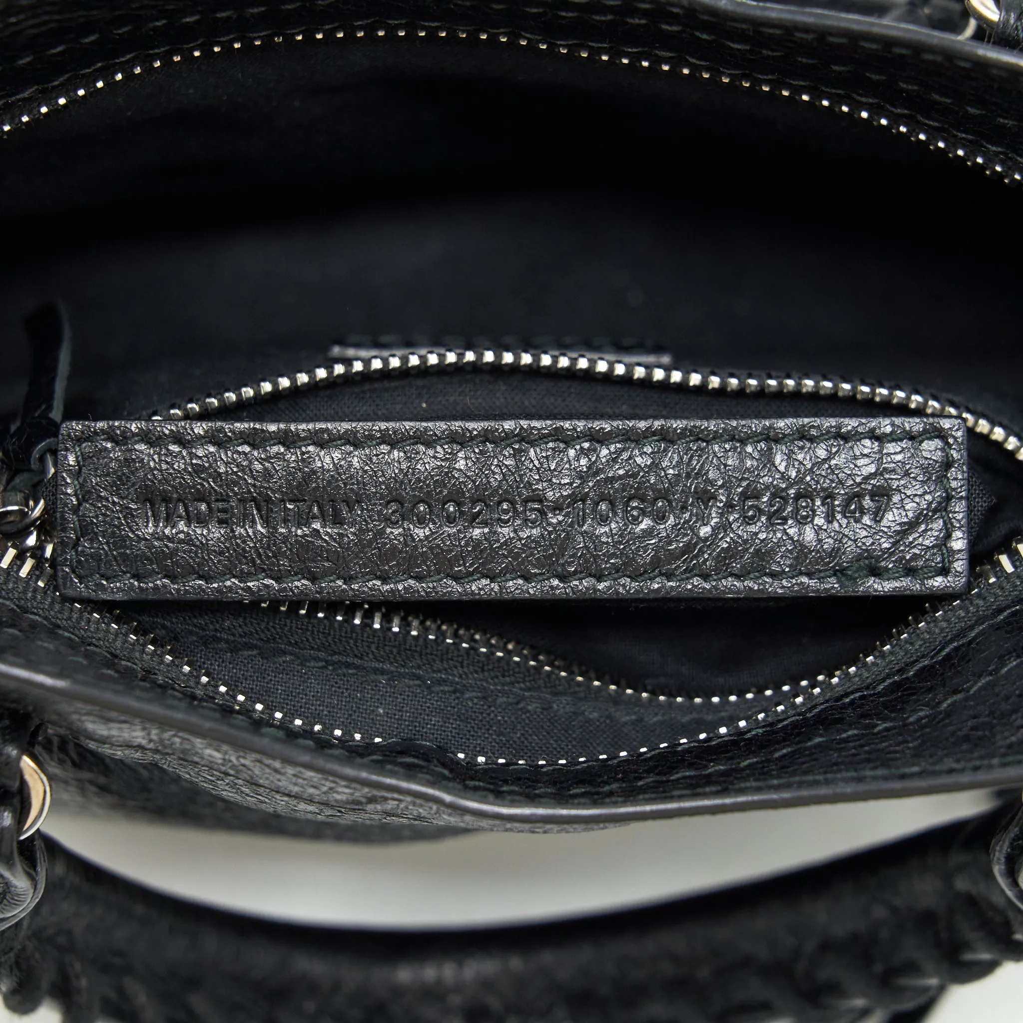 Balenciaga Mini City Crossbody Bag Black SHW