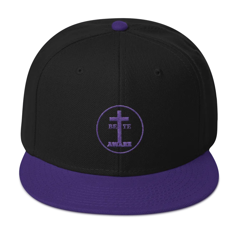 Be Ye AWARE Unisex Snapback Hats