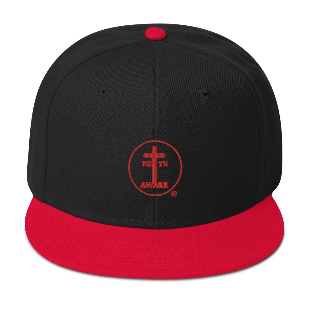 Be Ye AWARE Unisex Snapback Hats