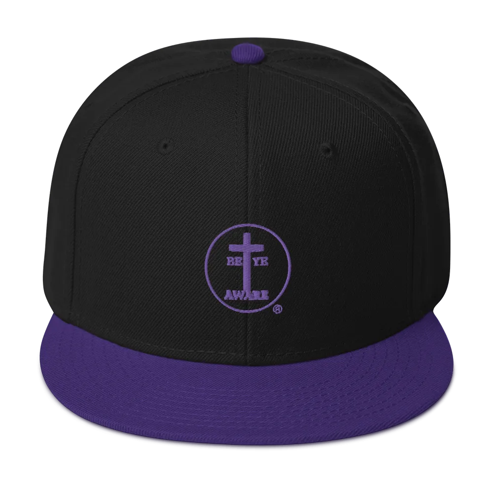 Be Ye AWARE Unisex Snapback Hats