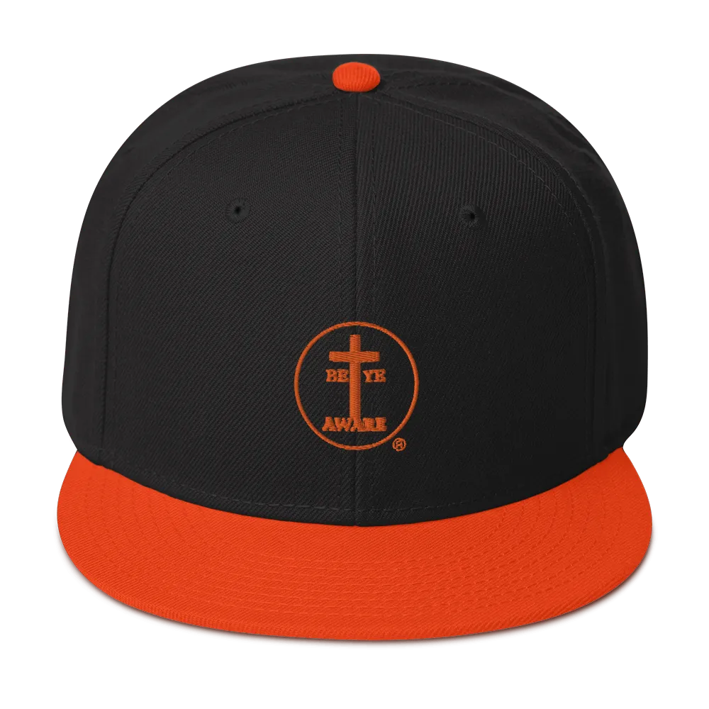 Be Ye AWARE Unisex Snapback Hats