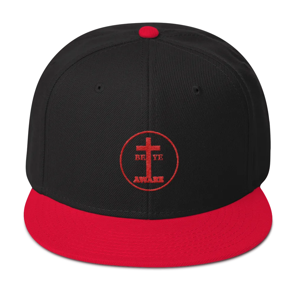 Be Ye AWARE Unisex Snapback Hats