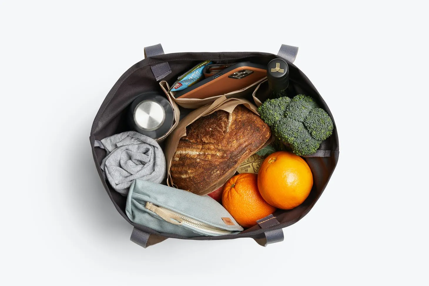 Bellroy Market Tote | Black (Leather Free)