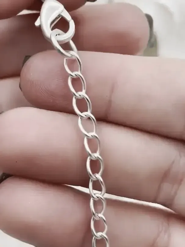 Brass Lobster Clasp with Extender Chain, Lobster Clasp with Chain Extender,Lobster Clasp, Jewelry Clasps, Findings, 5 Finishes Fast Shipping