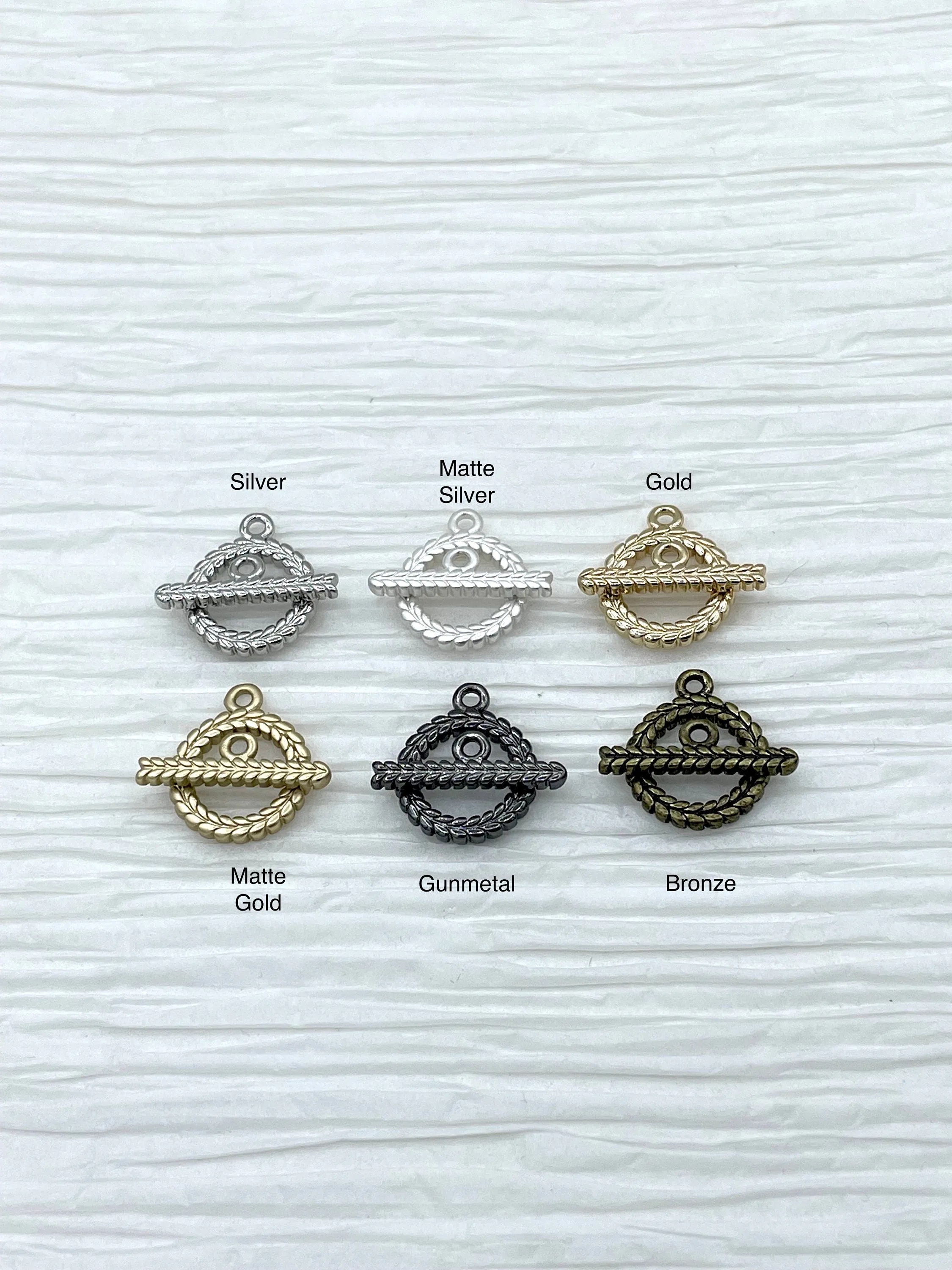 Brass Toggle 15mm, OT Clasp,  Jewelry Clasps, Connectors ,Brass Clasp, Findings, Clasp, 6 Finishes plated Fast Shipping