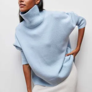 Cielle - Minimalist Turtleneck Sweater