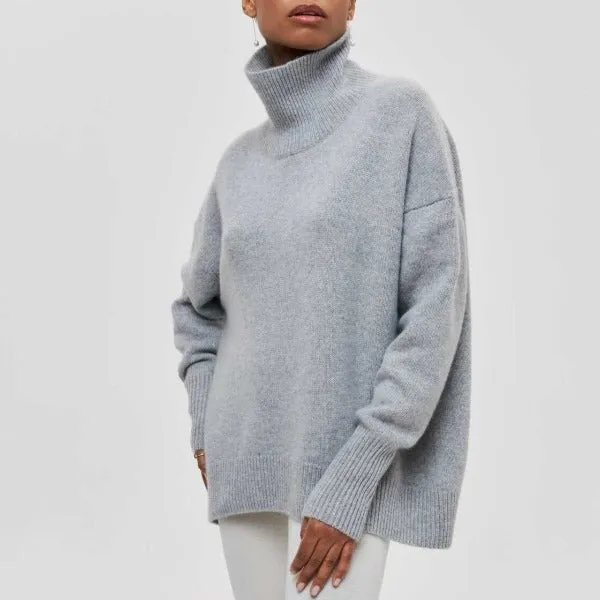 Cielle - Minimalist Turtleneck Sweater