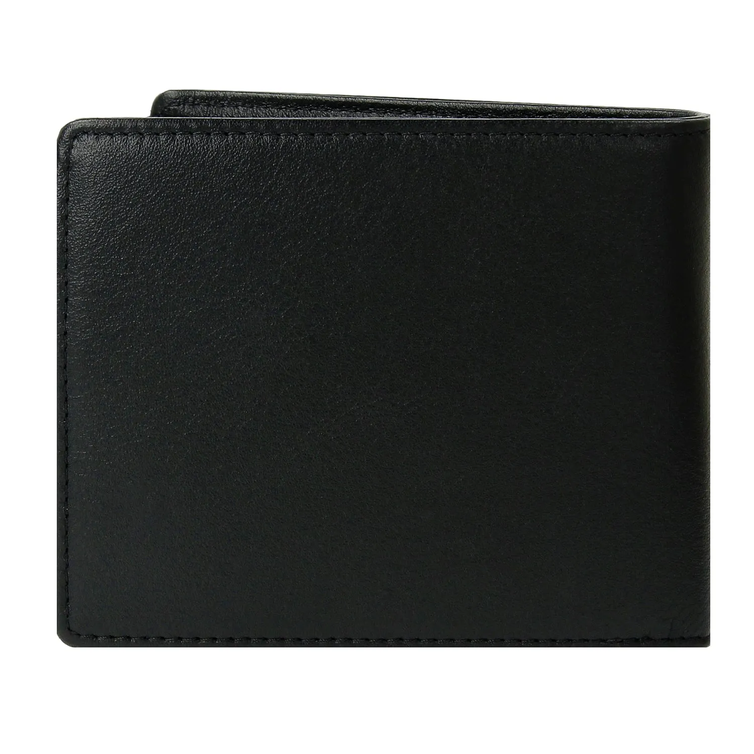 Luxurious Prime Bi-Fold Nappa Leather Wallet with Flap and Coin Pouch