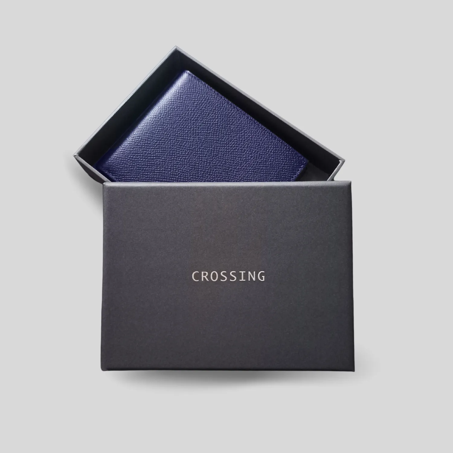 Luxurious Prime Bi-Fold Nappa Leather Wallet with Flap and Coin Pouch