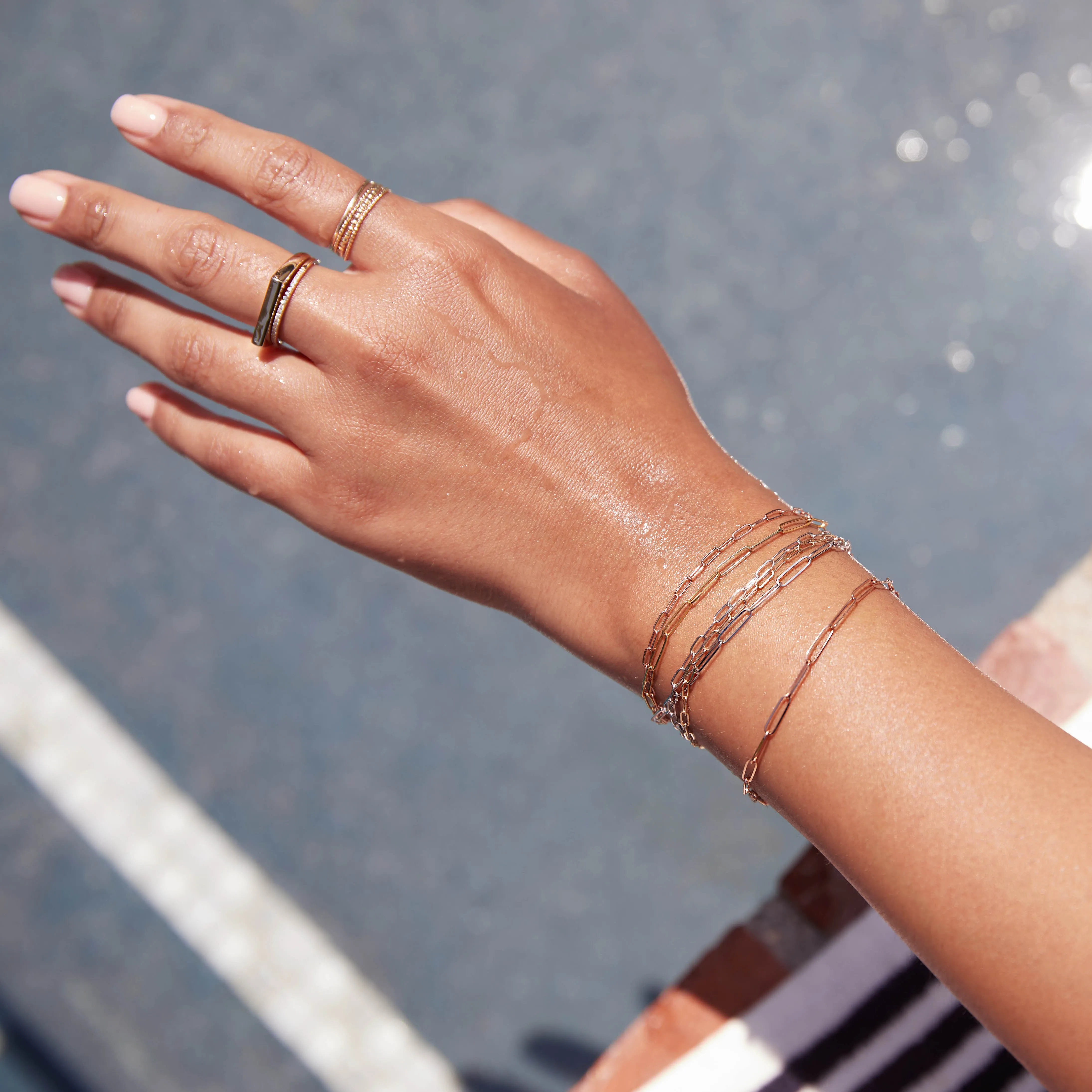 Element Short Link Bracelet