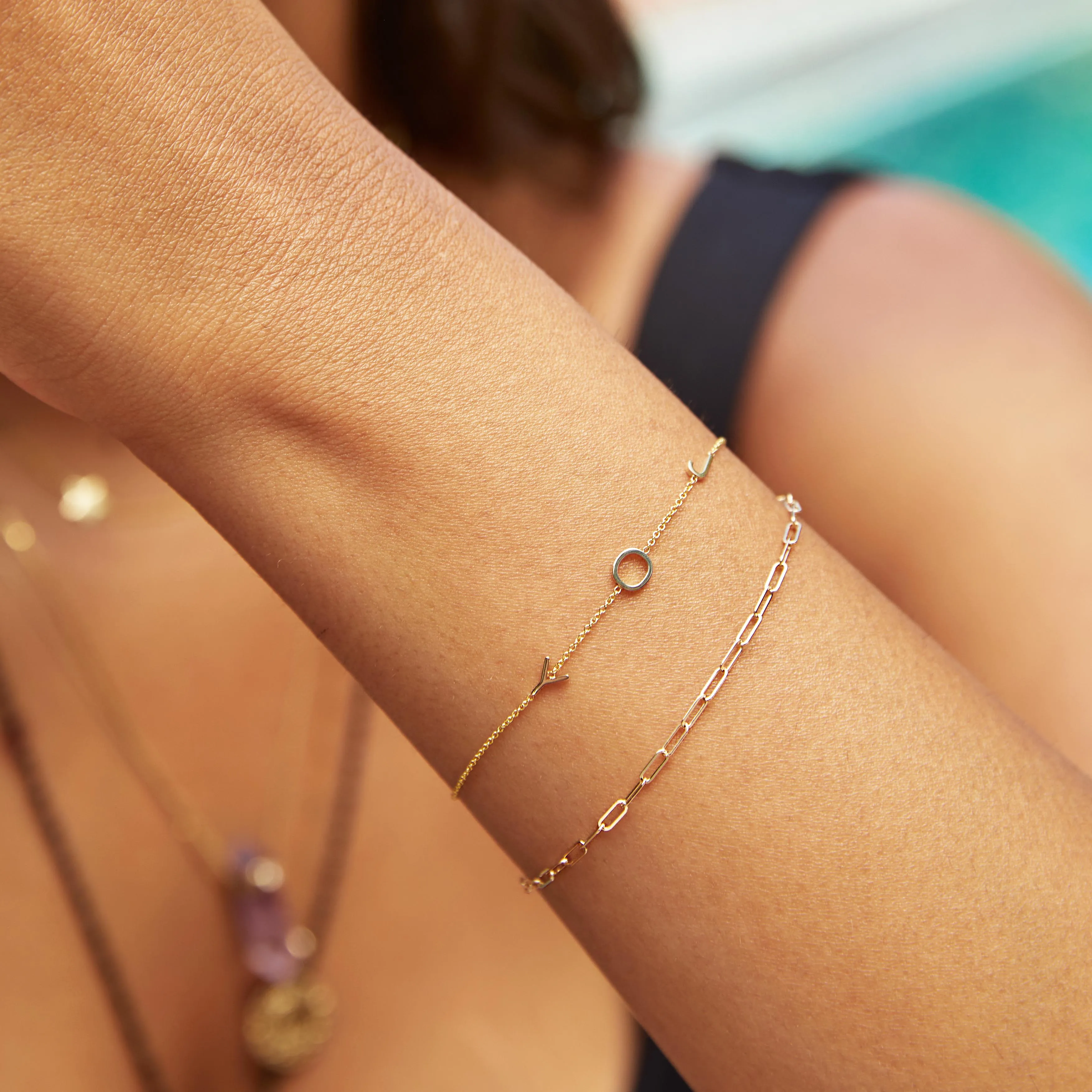 Element Short Link Bracelet