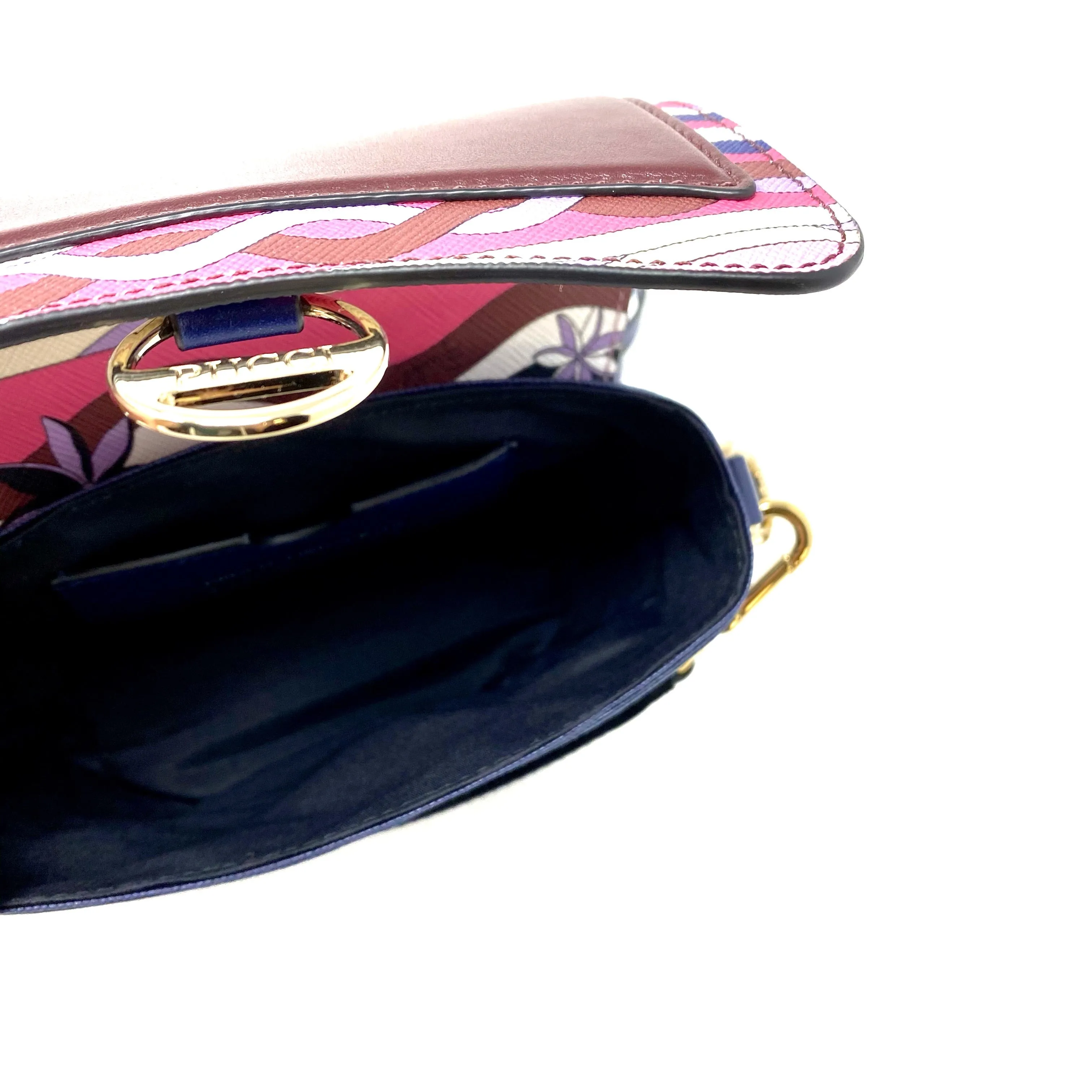 Emilio Pucci Heliconia Print Riviera Mini Crossbody Bag