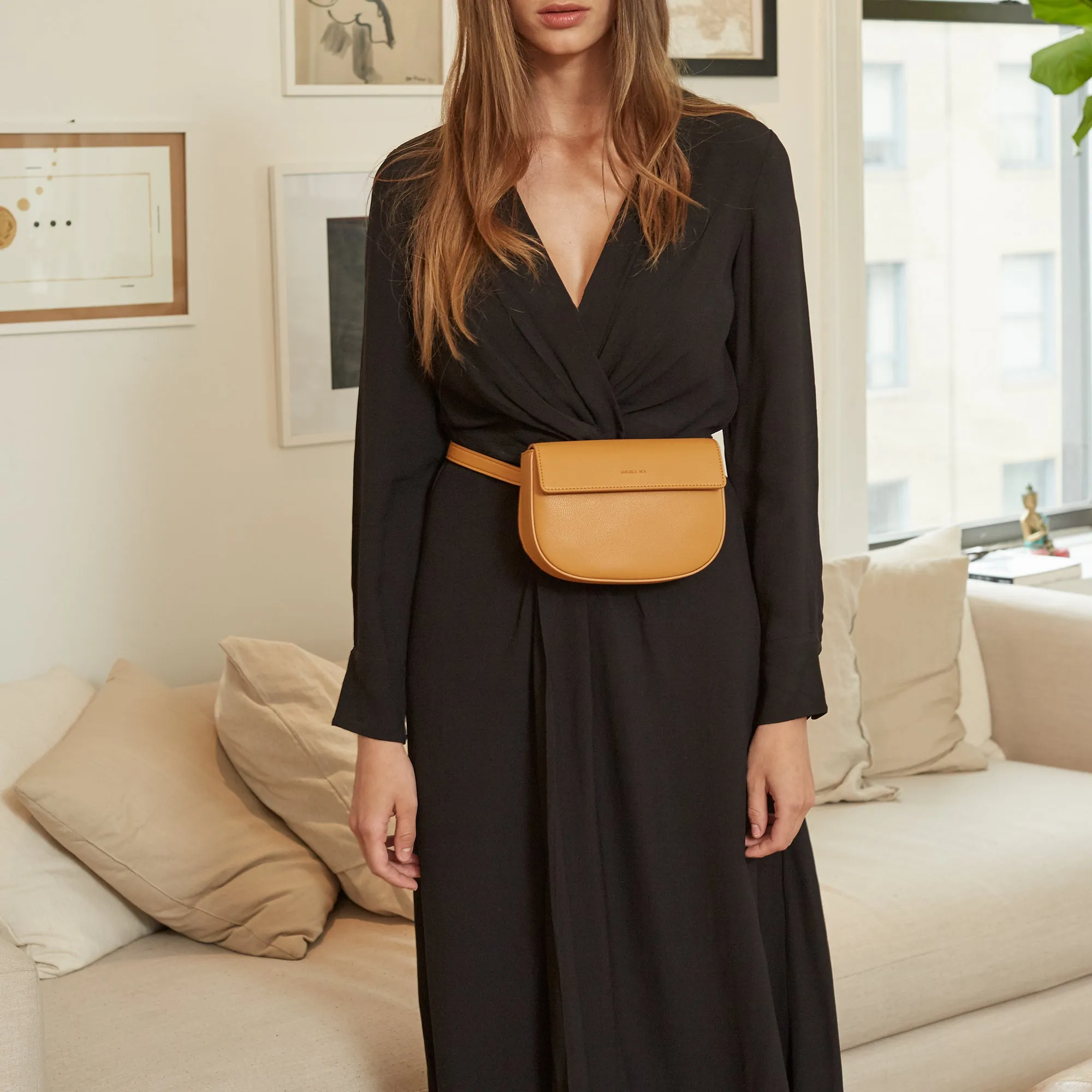 Hamilton Belt Bag / Cross-body - Mustard [Sample Sale]
