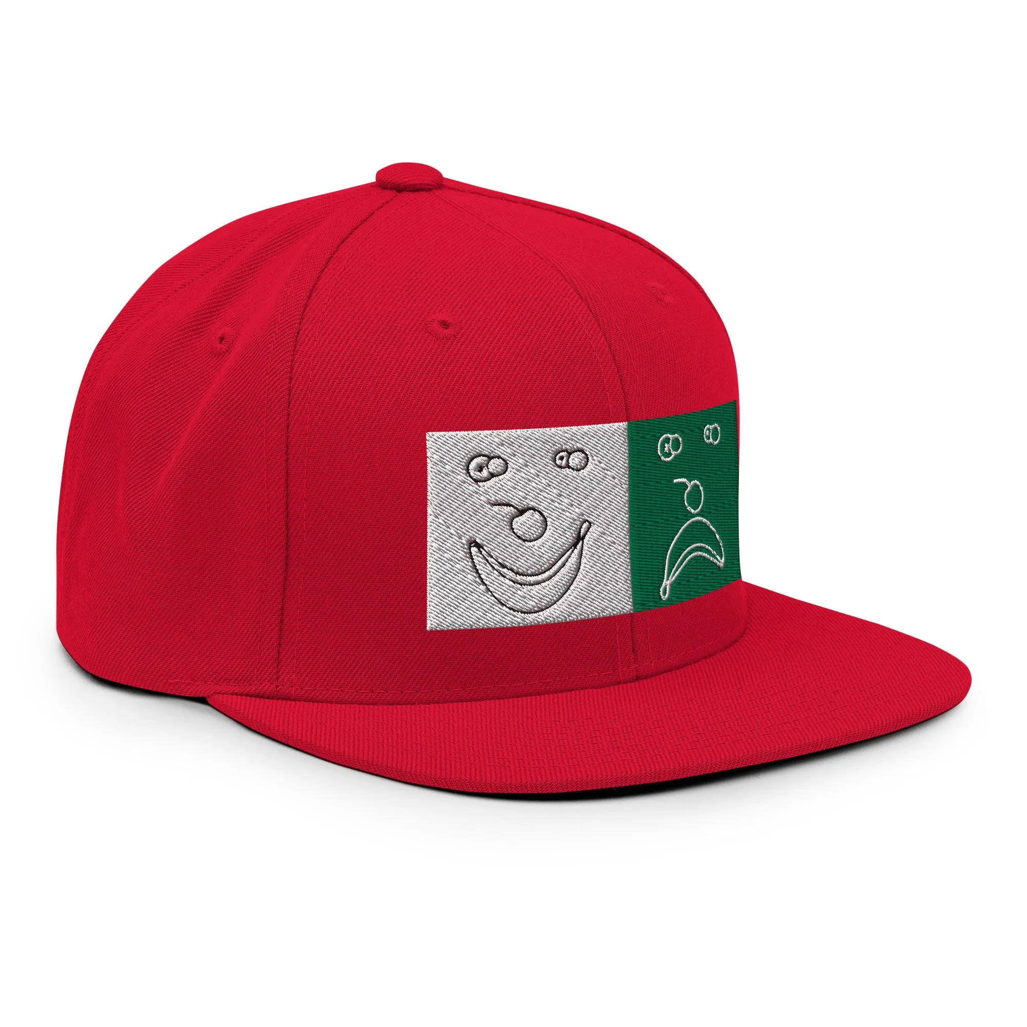 Holidaze Snapback Hat: Red
