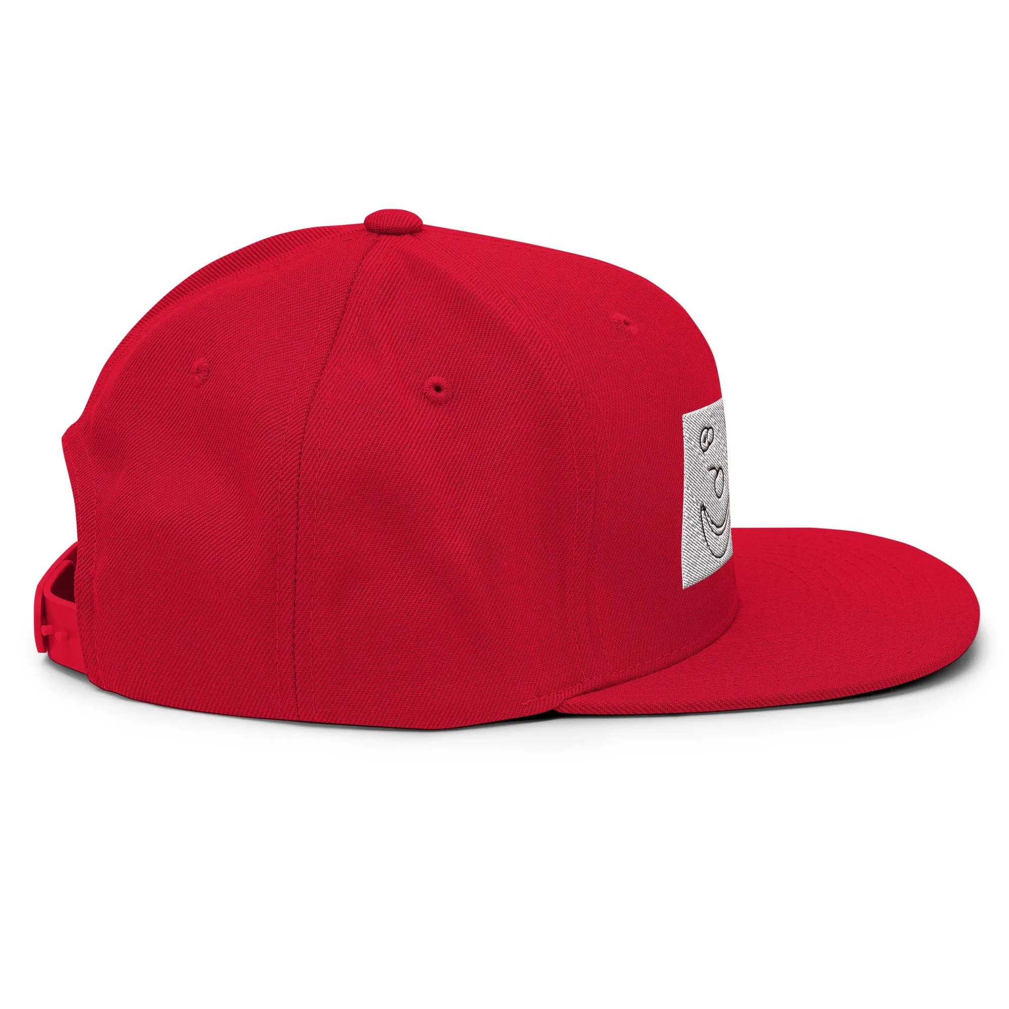 Holidaze Snapback Hat: Red