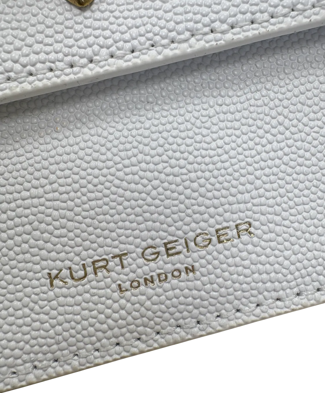 Kurt Geiger White Small Shoreditch Bag