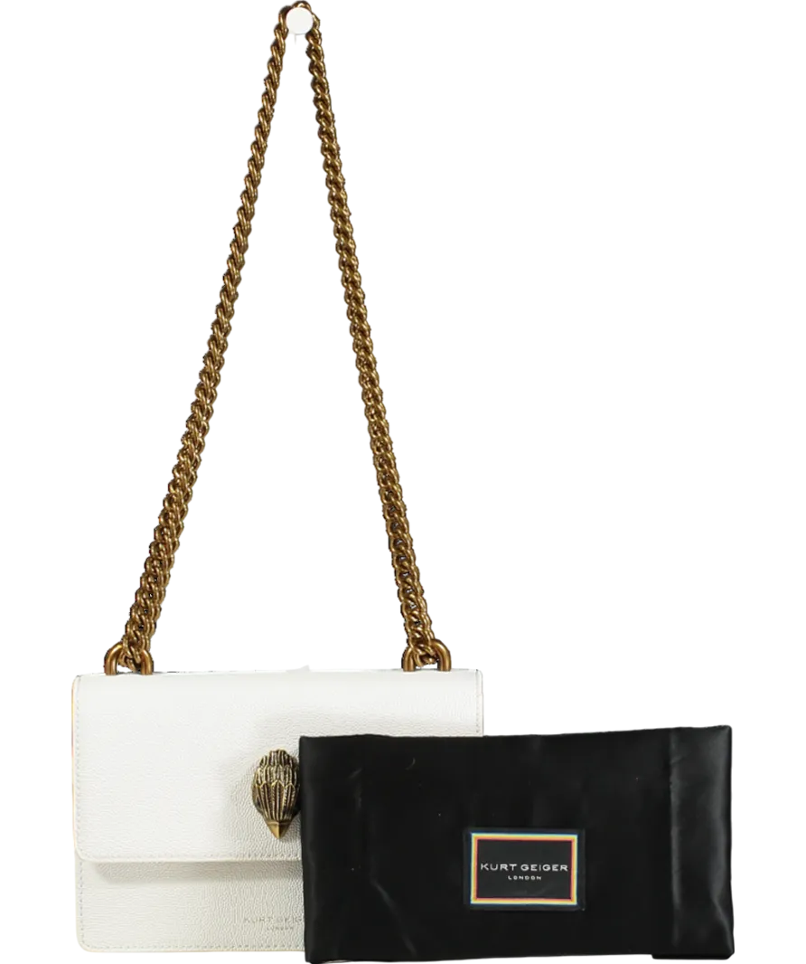 Kurt Geiger White Small Shoreditch Bag