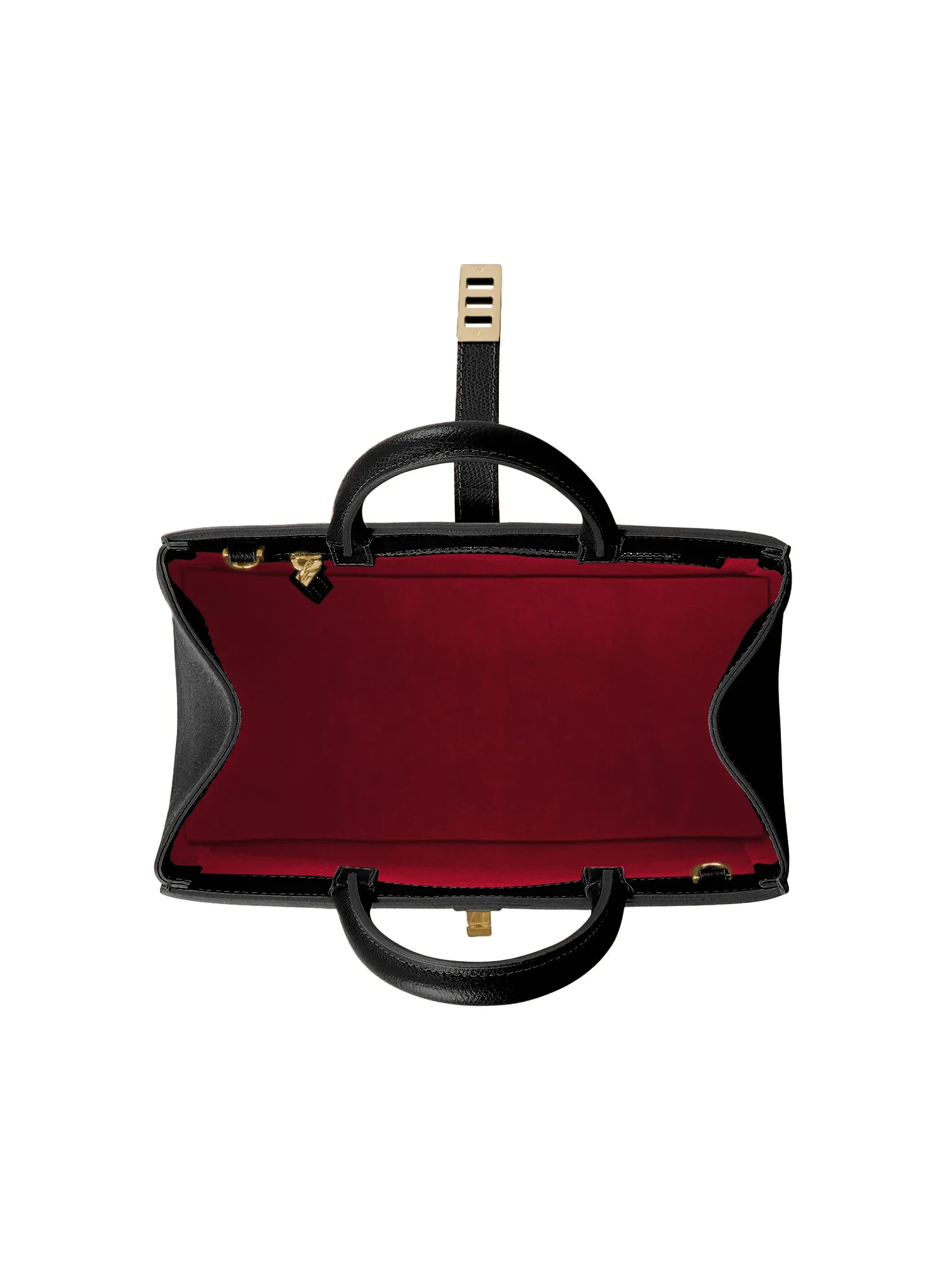 10-Inch Lola Palmellato - Stylish Black and Red Design