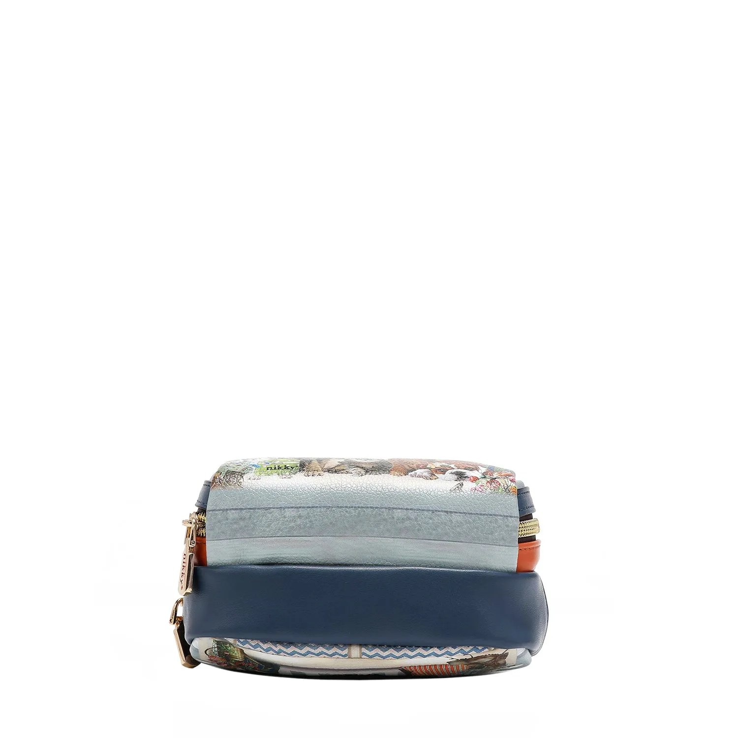 MINI BOSTON DOUBLE ZIP CROSSBODY