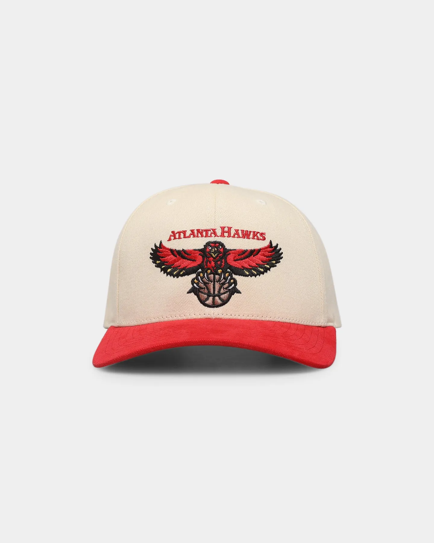 Mitchell & Ness Atlanta Hawks 'Vintage Cream' Pro Crown Snapback Cream