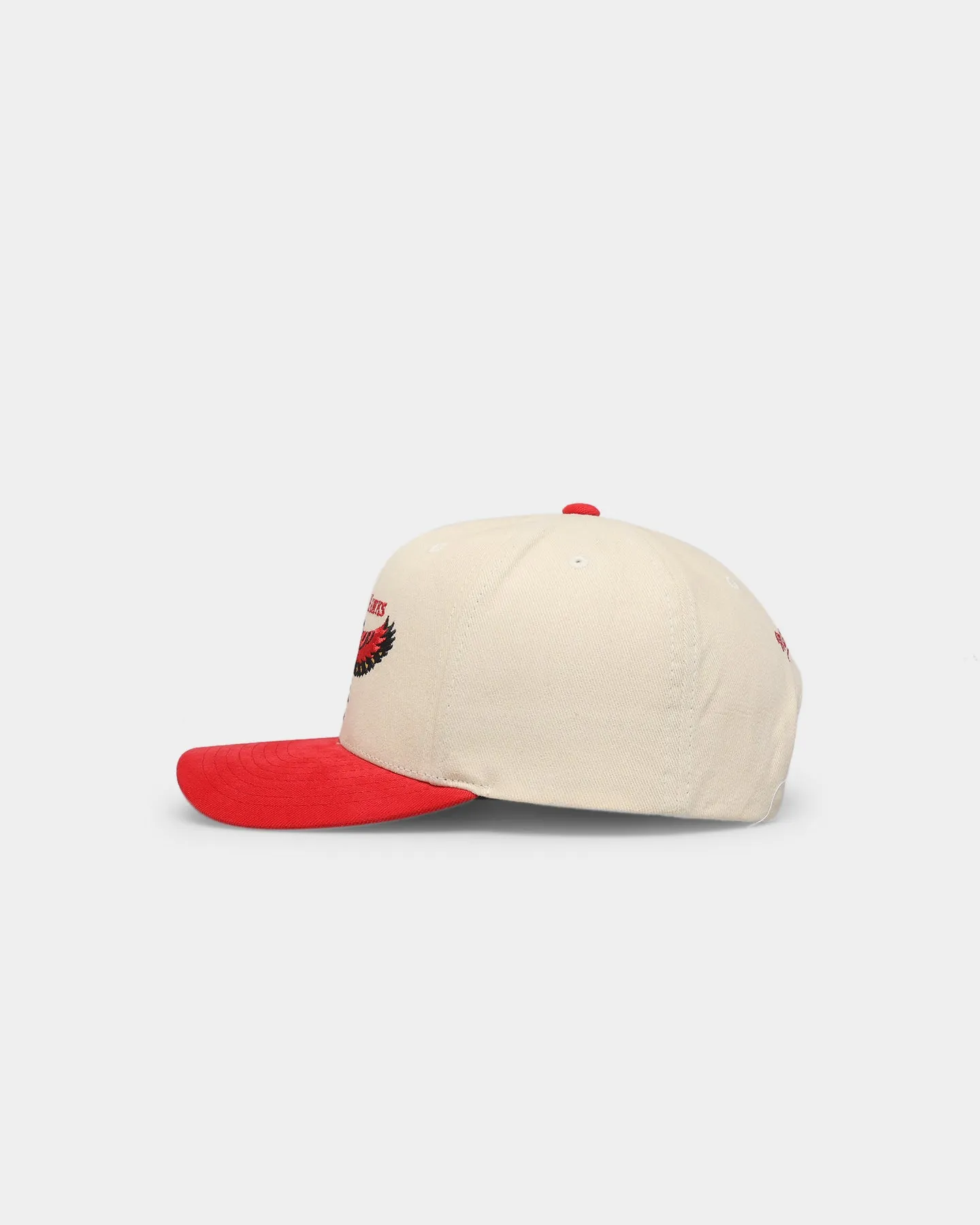 Mitchell & Ness Atlanta Hawks 'Vintage Cream' Pro Crown Snapback Cream