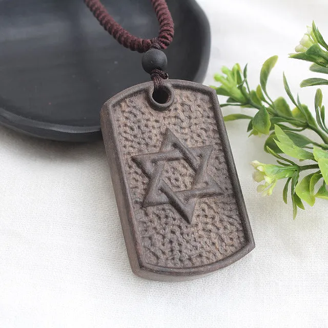 Natural Stone pendant neckl