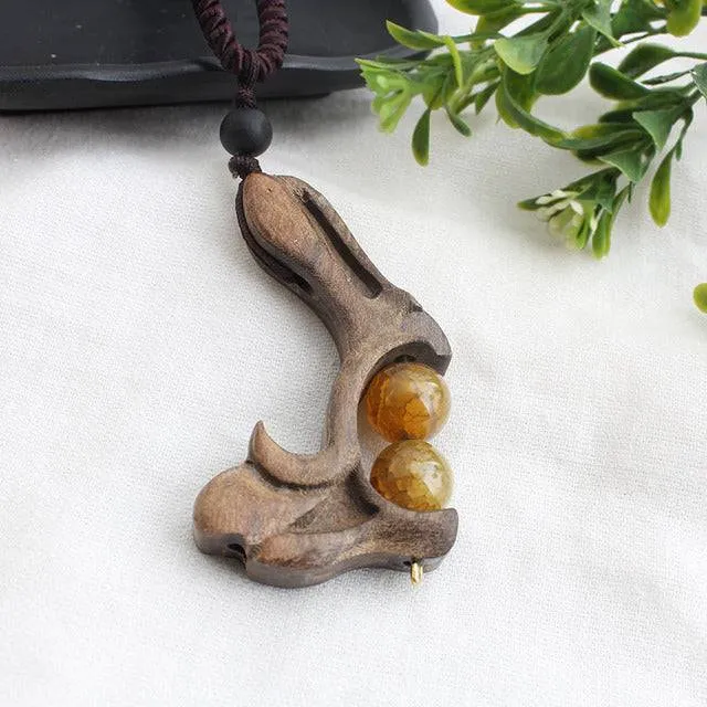 Natural Stone pendant neckl
