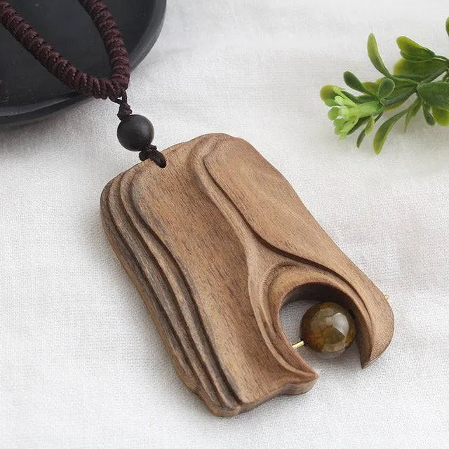 Natural Stone pendant neckl