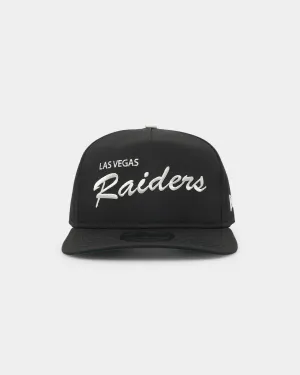 New Era Las Vegas Raiders 'OTC Script Prolight' Golfer Snapback Black