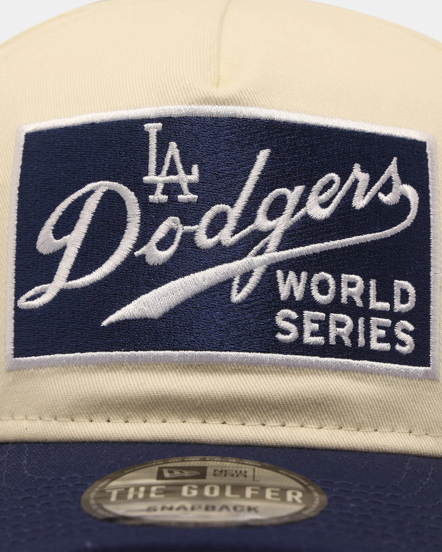 New Era Los Angeles Dodgers 'World Series Through The Decades' Golfer Snapback Chrome White