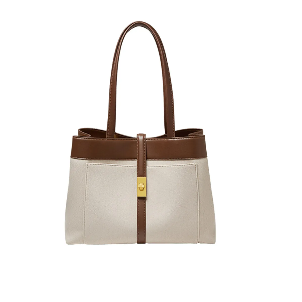 Oregon Metro Leather Buckle Strap Tote Bag
