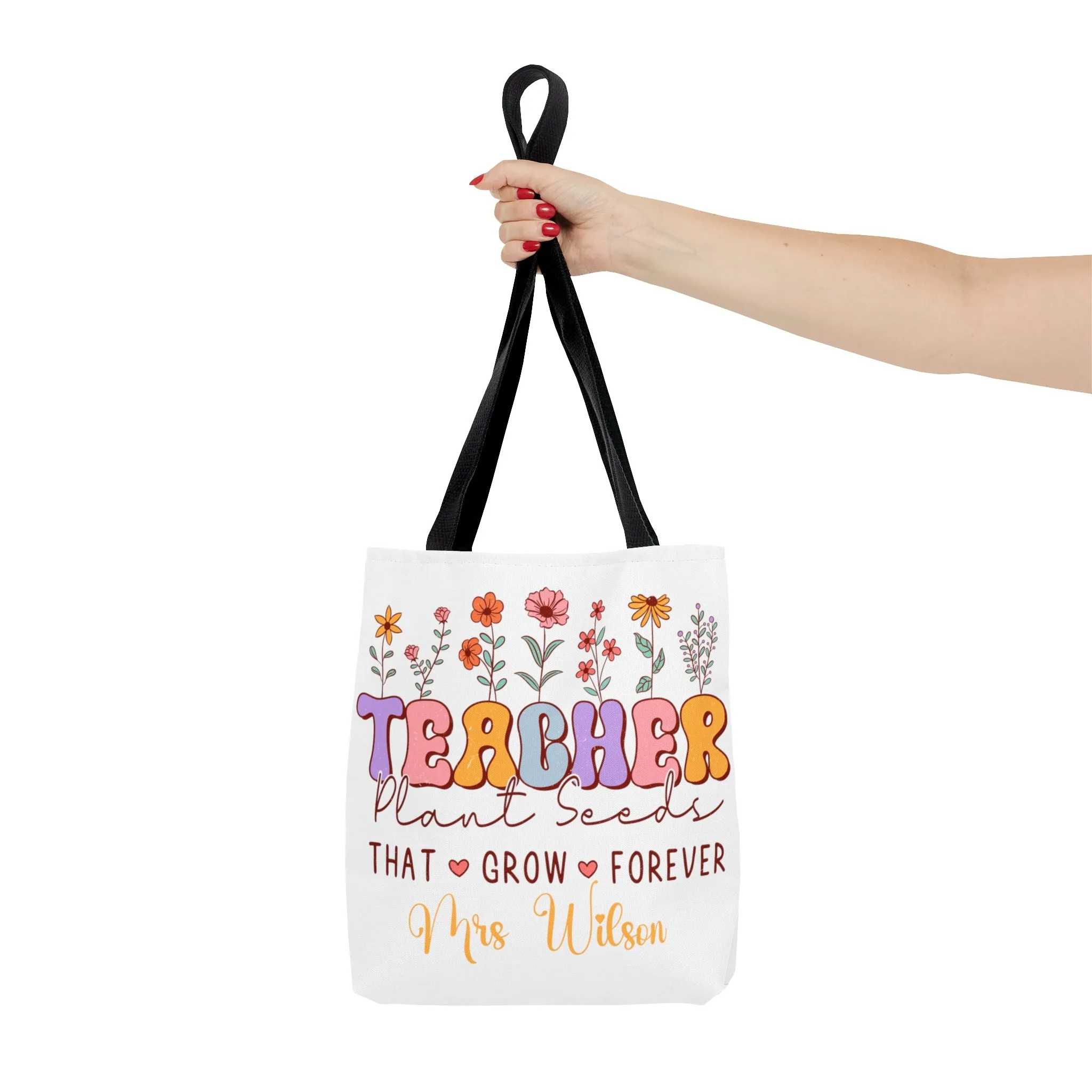 Personalised Tote Bag, Teacher Tote bag