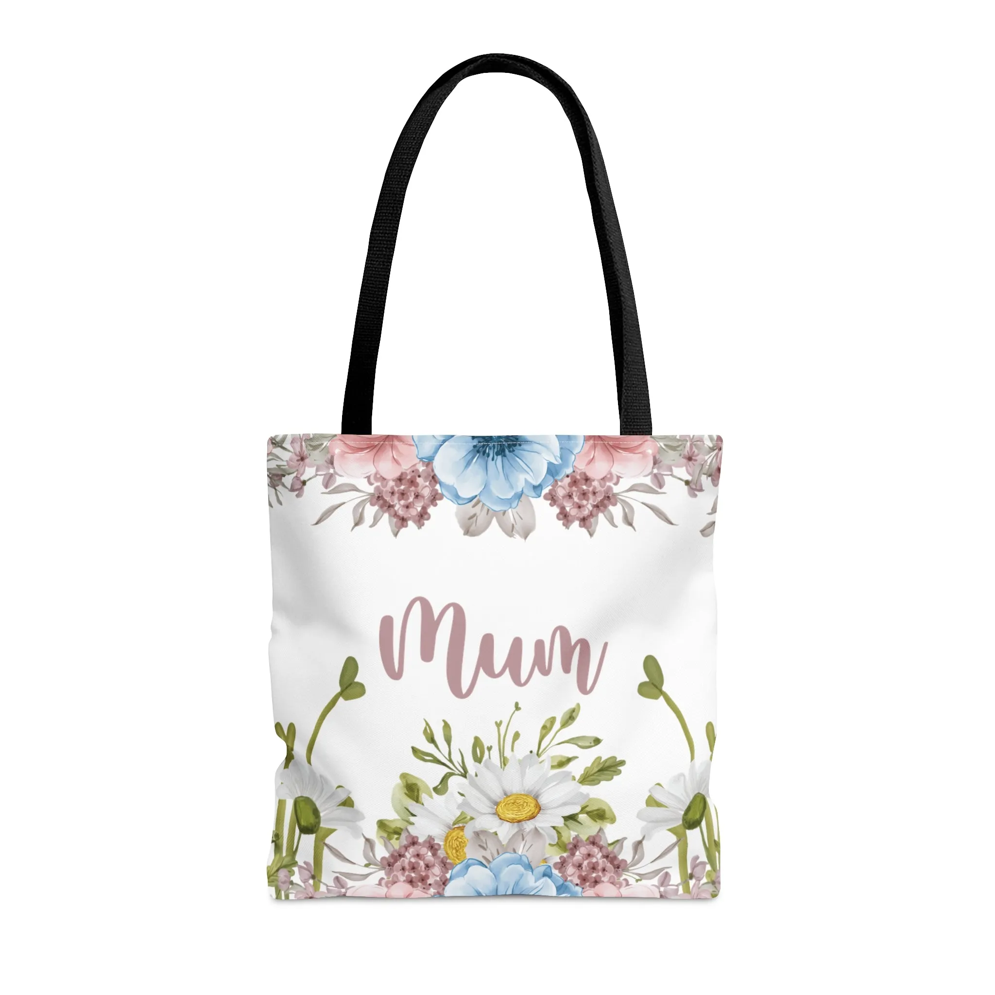 Personalised/Non-Personalised Tote Bag, Floral, Mum, Tote bag