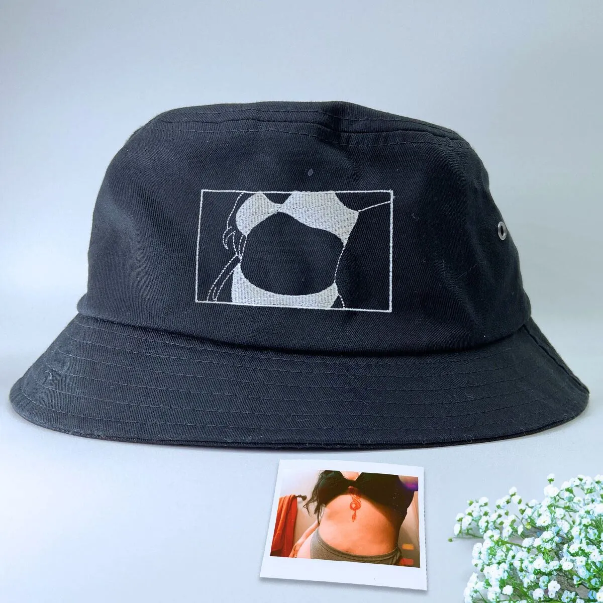 Personalized Girlfriend Hat with Spicy Photo Portrait, Unique Boyfriend Gift Idea