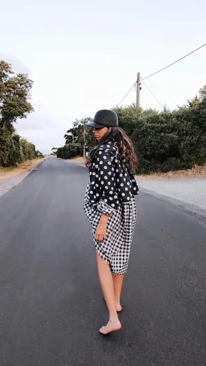 Peter Pan jacket ( Linen) Spots