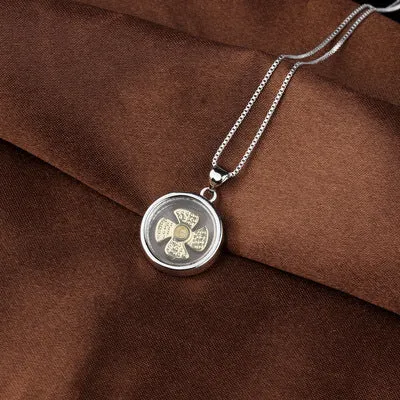 Rotatable Windmill Pendant Necklace