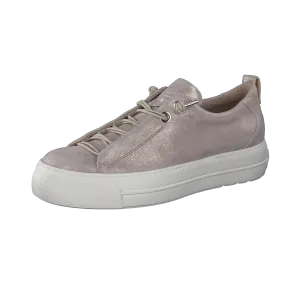 Supersoft Metallic Trainer - Metallic Beige