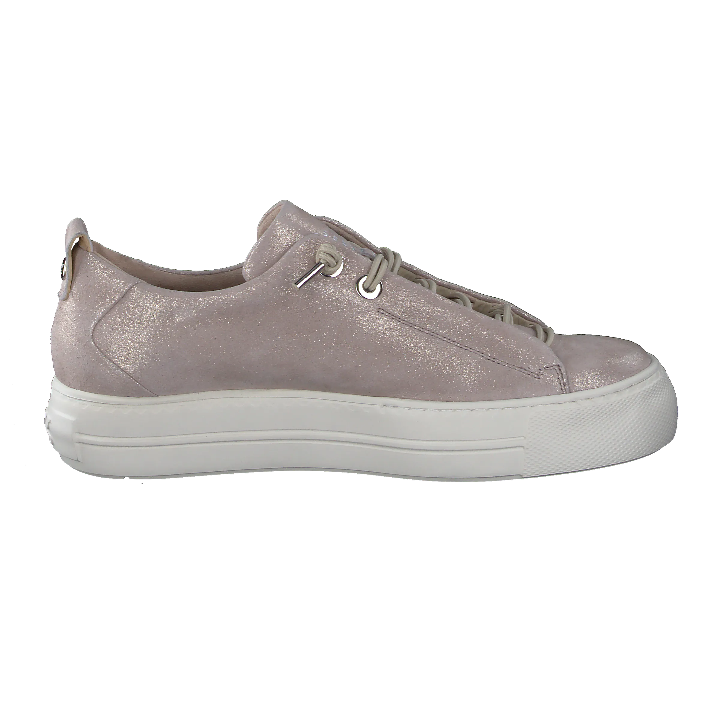 Supersoft Metallic Trainer - Metallic Beige
