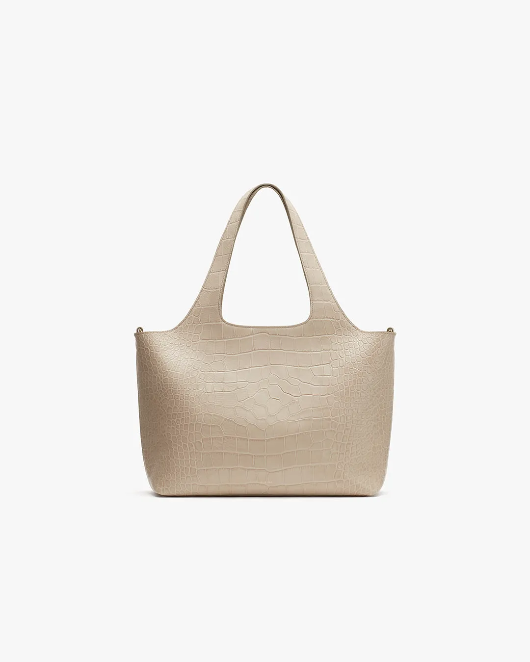 Premium 13-Inch Croco Embossed System Tote Bag
