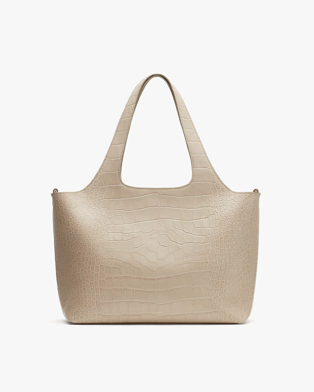 Premium 13-Inch Croco Embossed System Tote Bag