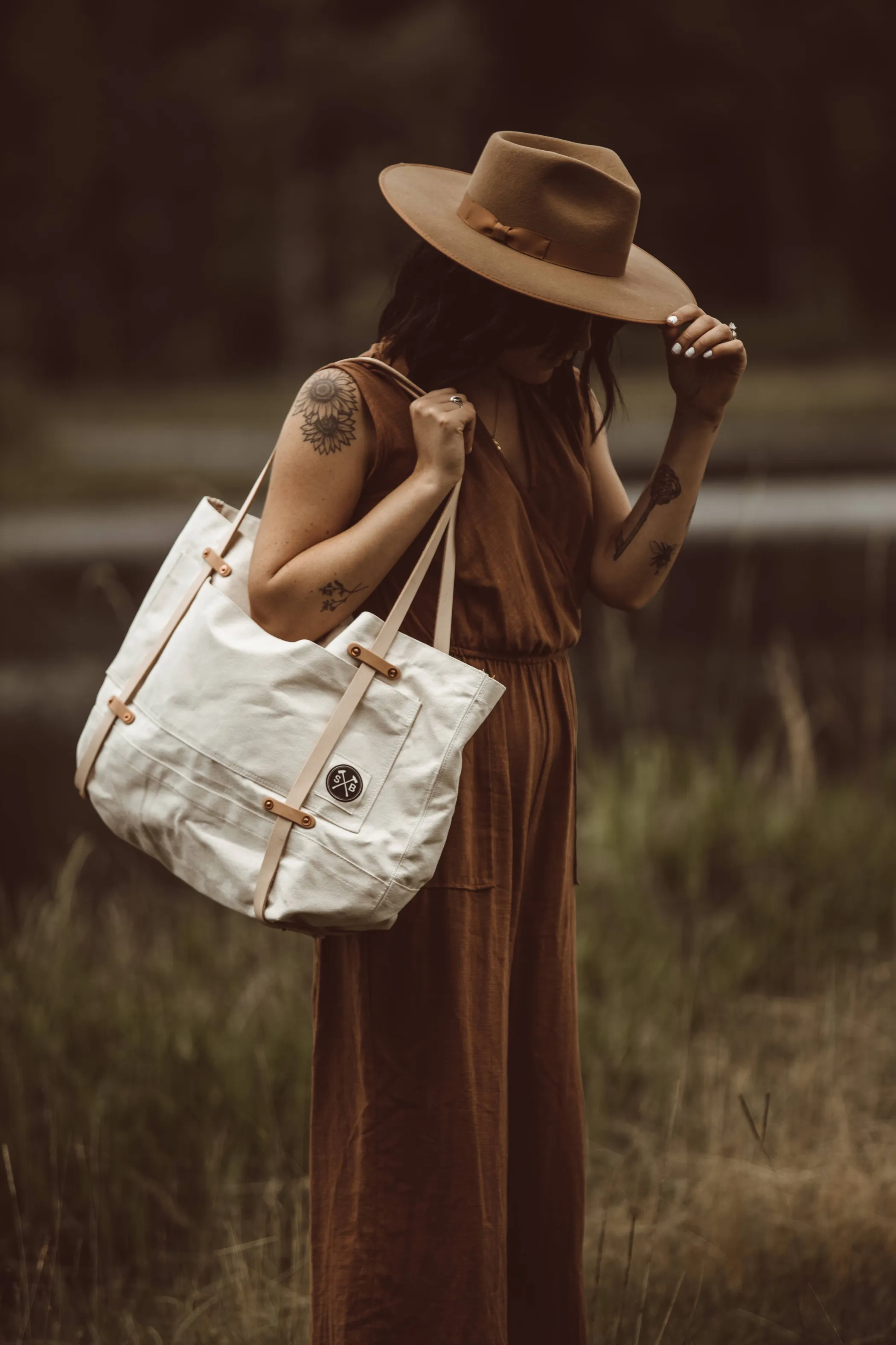 The Organic Cotton Natural Getaway Tote